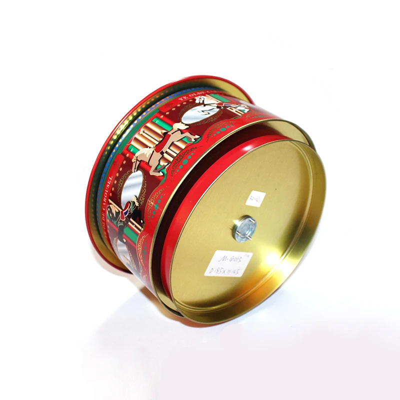 Custom Tea Tin Containers Tea Chocolate Candle Cookies Cake Tin Gift Box Empty tin packaging