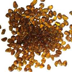 red irregular glass beads cheaper for fire pit and decoration decorative glass beads