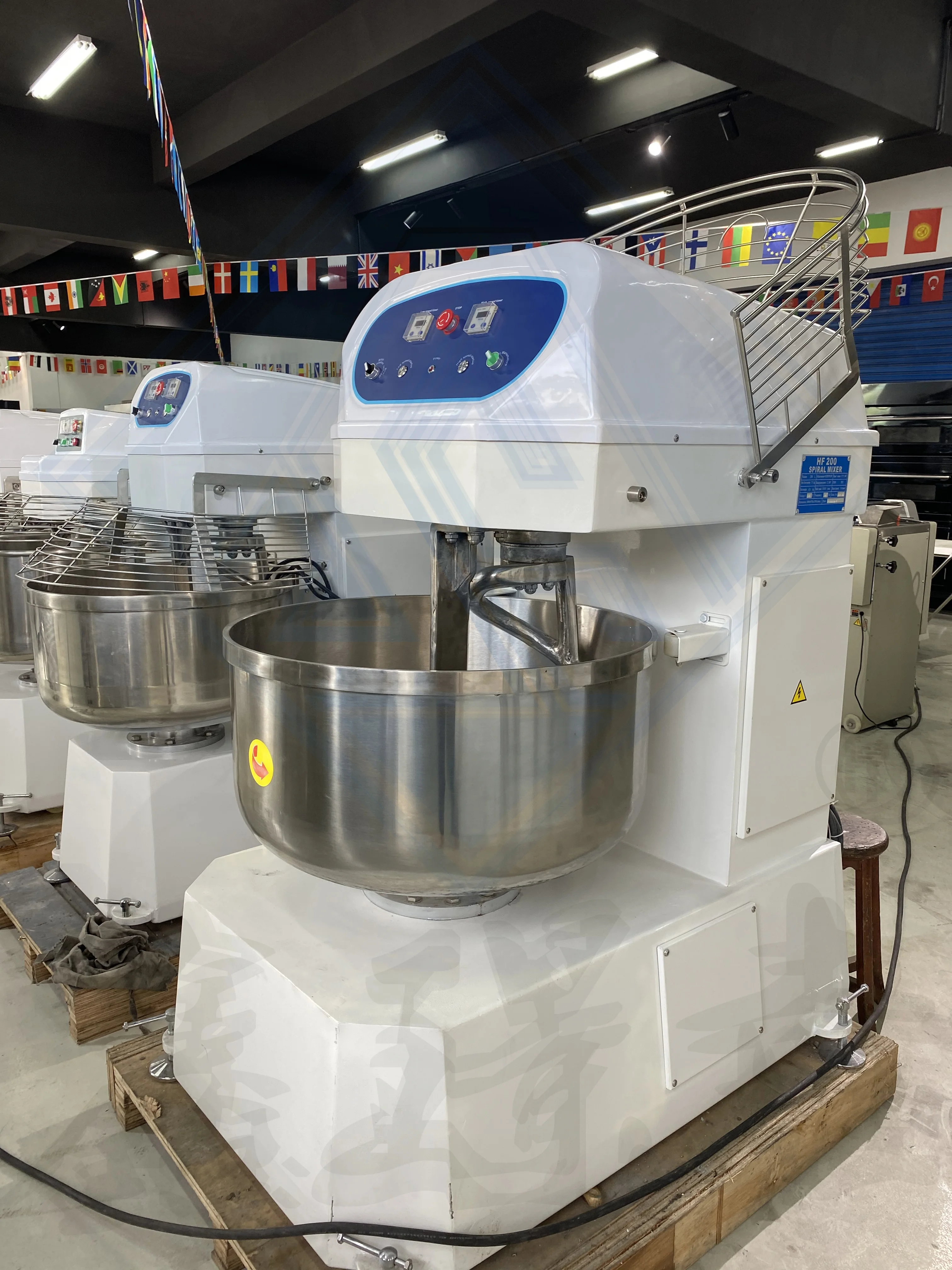 Planetary mixers food & beverage shop planetary mixer bakery machines 10L/15L dough sprial mixer machine