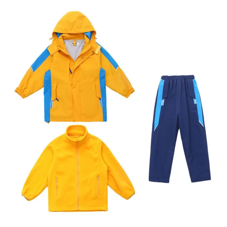 RG-Good quality unisex sportswear primary children manufacturers in china winter wholesale school uniform tracksuit