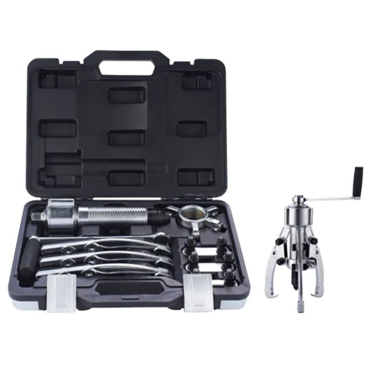 Estrattore Idraulico High Quality 5T 3 Jaws Body Works Split Type Multifunctional Hydraulic Wheel Hub Bearing Puller Set