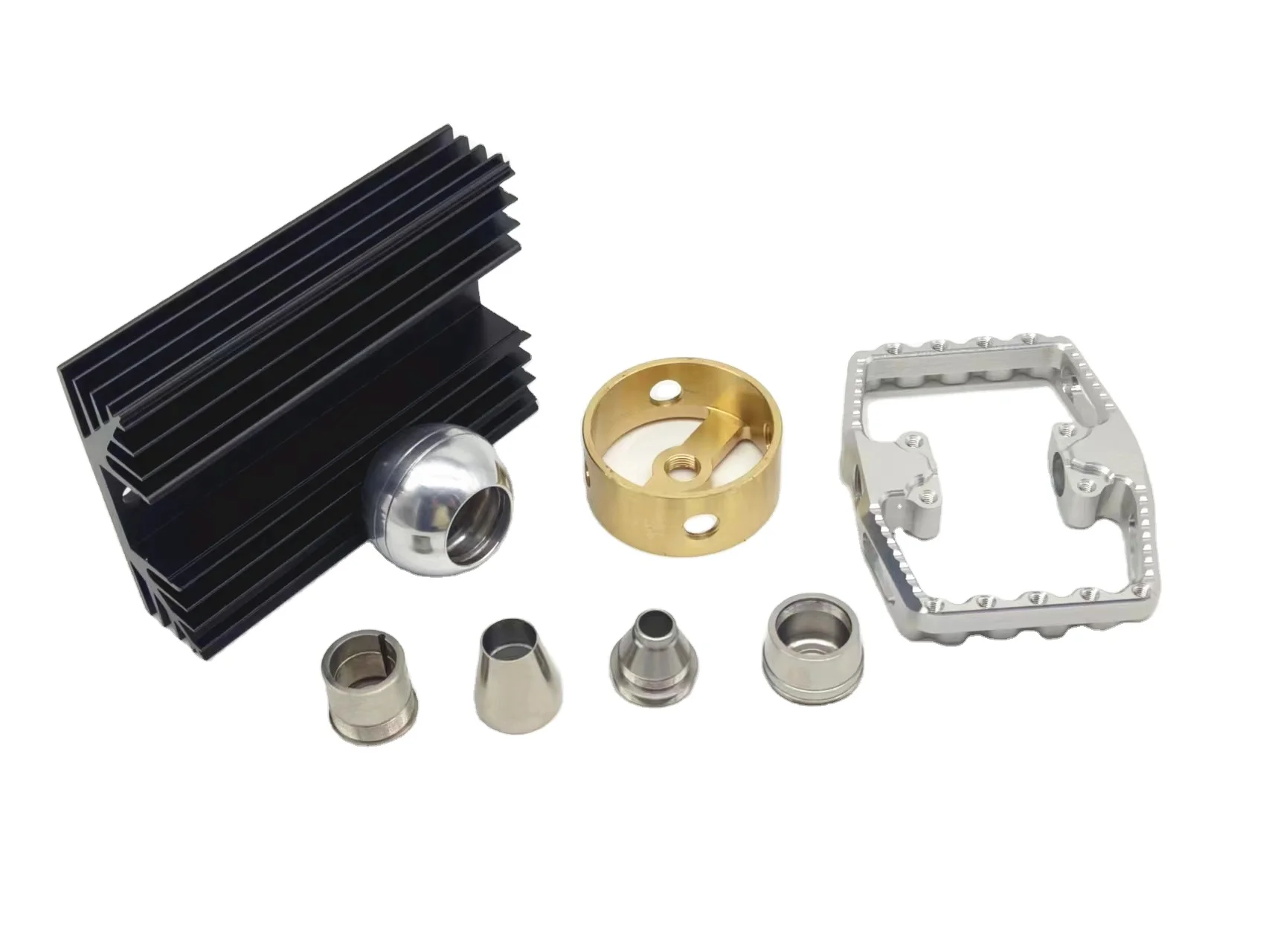 5 Axis Machining Services Set Ptfe Turning Alloy Custom High Brass Anodized Parts Spare Cnc Milling for Oem Cnc Milling