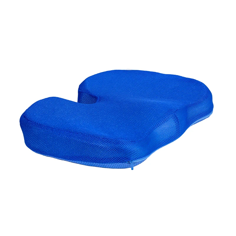 Wholesale 100% Polyurethane Drivers Zero Gravity Office Chair Coccyx Orthopedic Cooling Comfort  Memory Foam Seat Cushion
