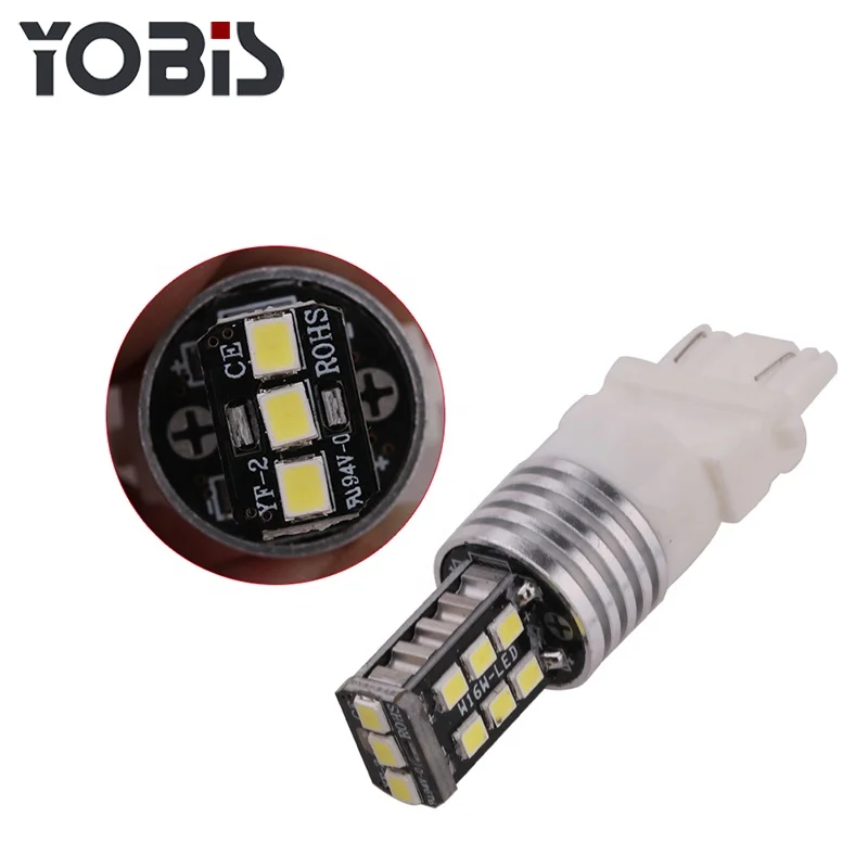YOBIS T20 7443 canbus led 2835 15SMD DRL Автомобильные светодиодные сигналы поворота для