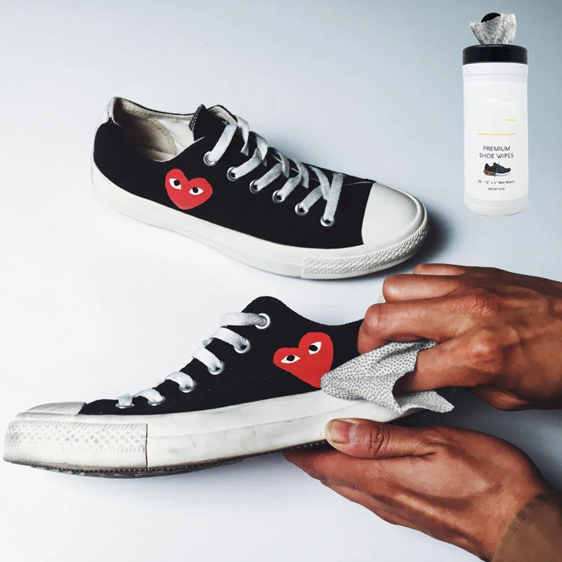 Factory Oem Bucket Portable Disposable Cleaning Shoe Wipes Mens Sneaker CylinderBottle Wipes Cleaner Easily Wipes Mess