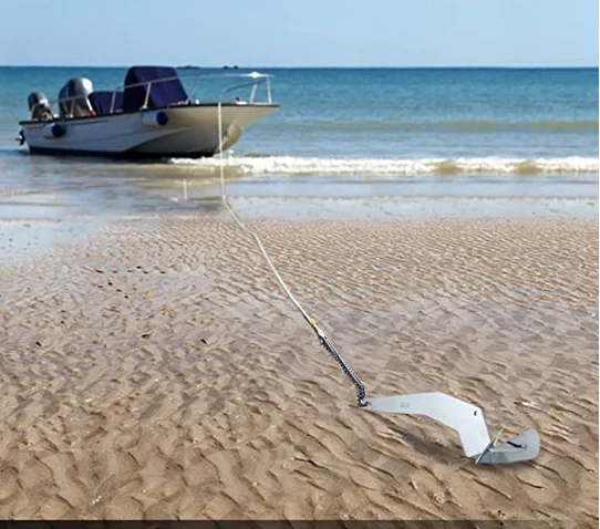  Stainless Steel 316 Delta Anchor 6.6lbs (3kg) Marine