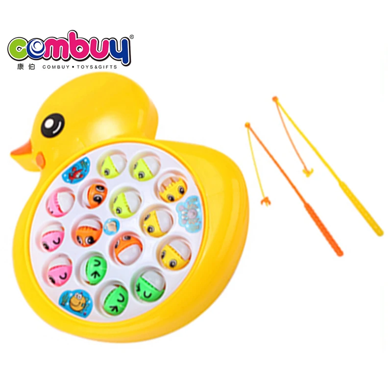 Забавные пластиковые игрушечные рыболовные крючки на батарейках