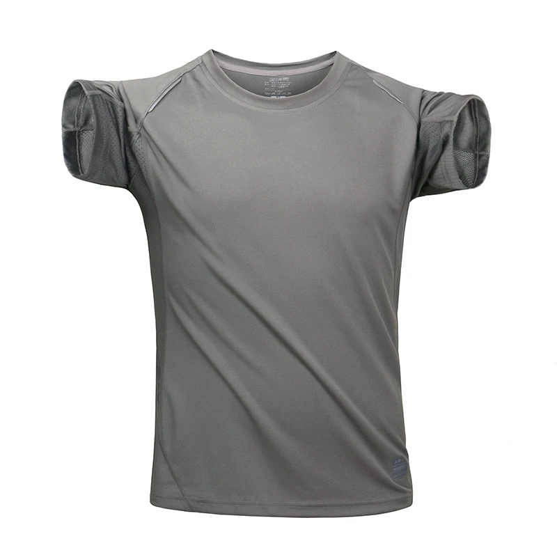 Wholesale fabric Summer Short Sleeve Gym wear Men Custom Printing Logo dryfit t-shirts sublimation used sports from usa