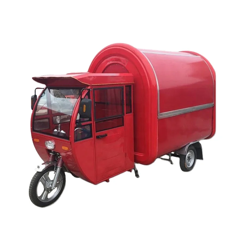 Superior quality villa style snack car street food cart