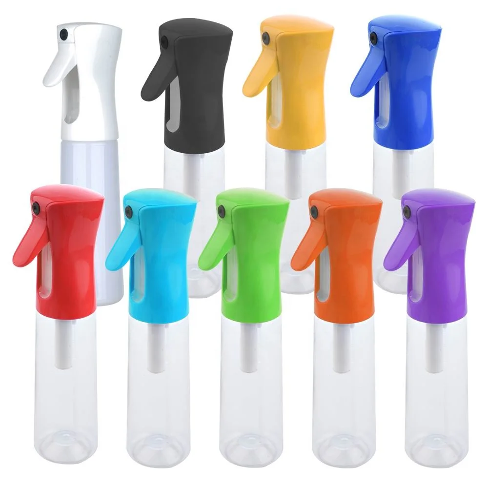 200 ml 300 ml Hairdressing Continuous Personal Trigger Sprayer Salon Hair Mist Facial Mister Plastic Air cooler Spray Bottles