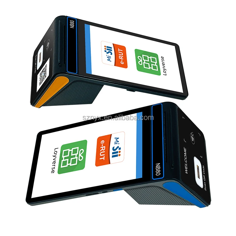 NORYOX NB80R Высокое Качество POS машина с 80 мм Принтер Android13 портативный терминал портативная система Pos сенсорный экран Мобильный