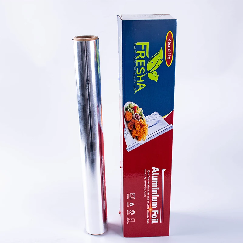 Kitchen Use Aluminum Foil Paper Aluminum Foil Roll For Cooking Food Packaging Non-toxic Food Foil 12 micron
