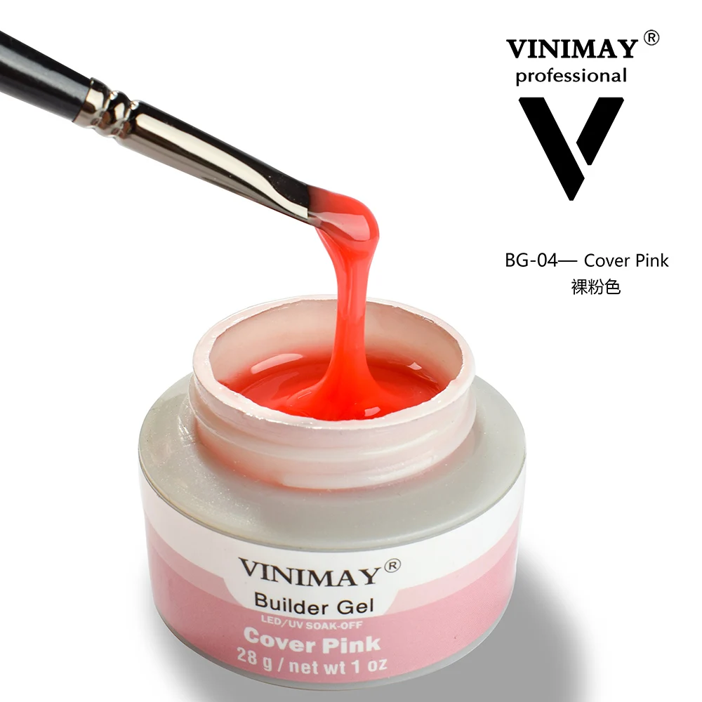 Vinimay OEM High Quality Fast Dry hard nail extension professional building gel