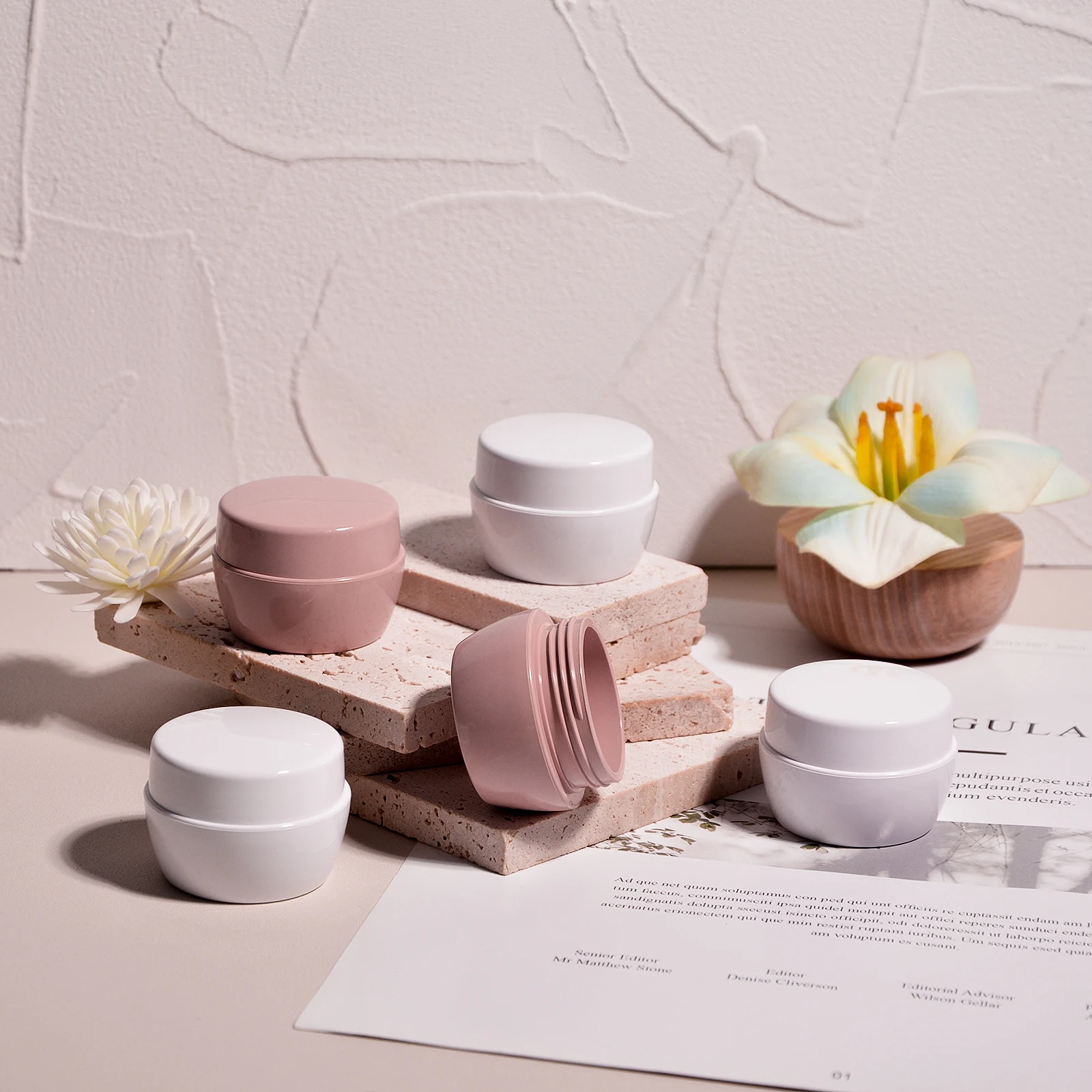 Empty Uv Gel Polish Jar 5ml 10g 15g Cosmetic Cream Color Coat Refillable Sample Jars Travel Makeup Pot