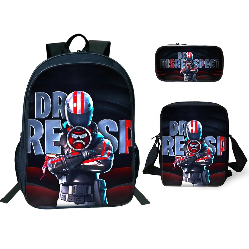 Sublimation Blanks Printing Children Personalized Custom Printed Kids School Backpack Set