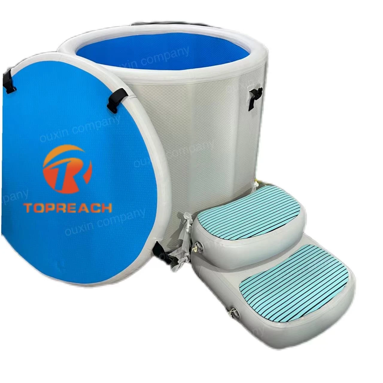 hot tub extra large cold plunge pool deep inflatable swimming pool Inflatable Bath Tub With Hand Pump