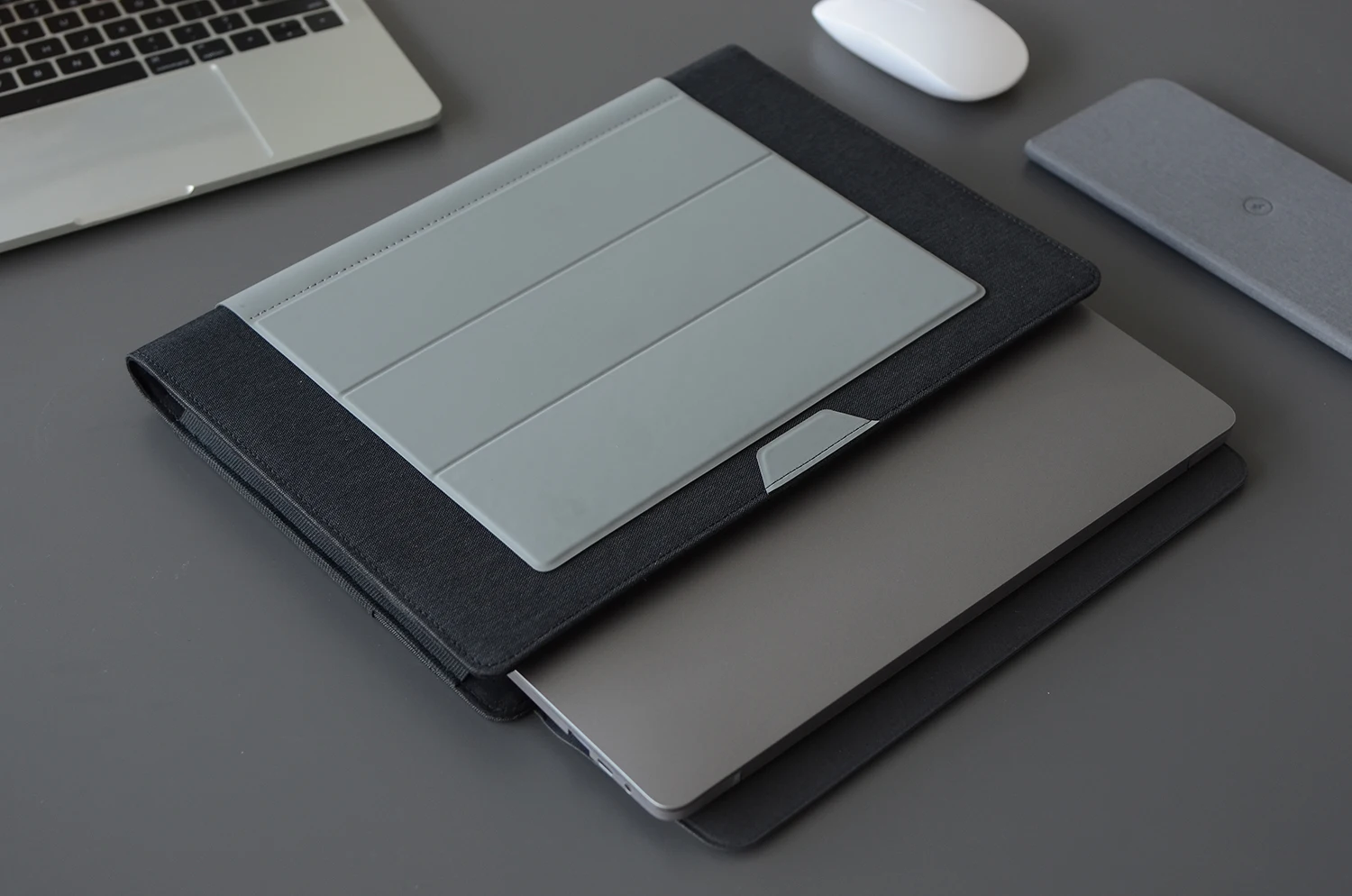 
2021 High Quality Tablet Case Cover Wallet Kraft Paper Laptop Bag 