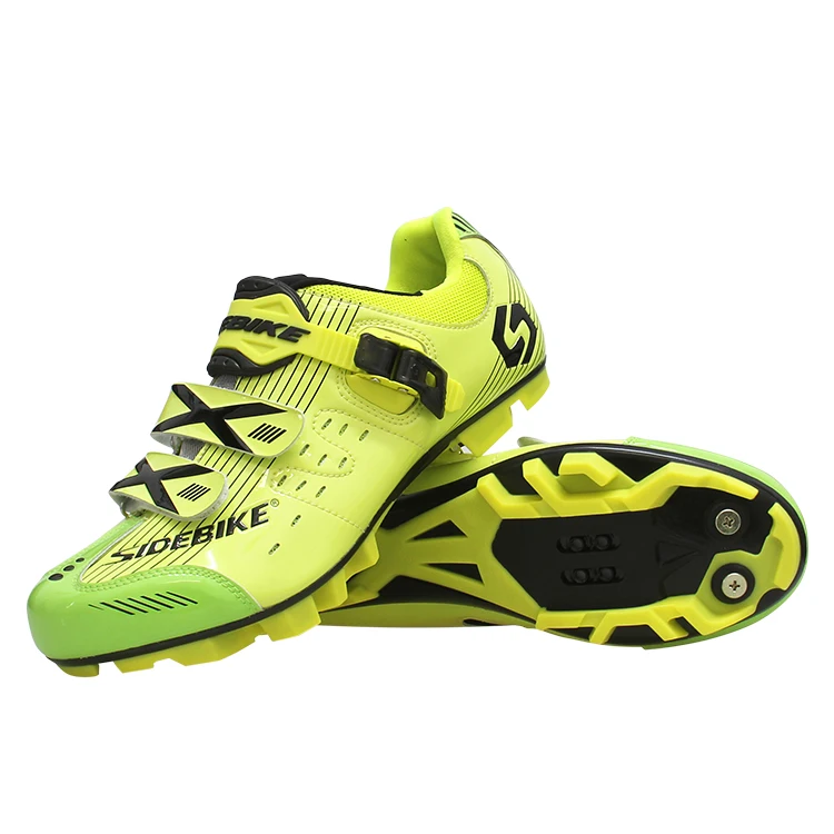 High quality durable lightweight sports men D Link detachable buckle cycling shoes