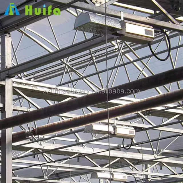 Multispan Plastic Film Greenhouse For Tomato Cucumber Watermelon Vegetable Growing