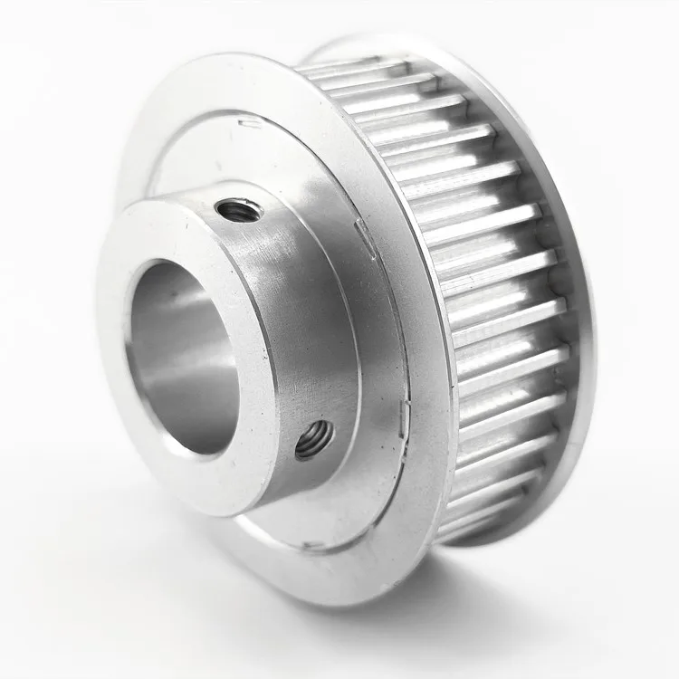 Customized high precision htd 3M 5M 8M 14M S3M S5M S8M width 6mm 10mm timing belt pulley dongguan factory