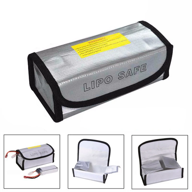 Огнеупорная взрывобезопасная сумка Lipo Battery Safety Bag для RC