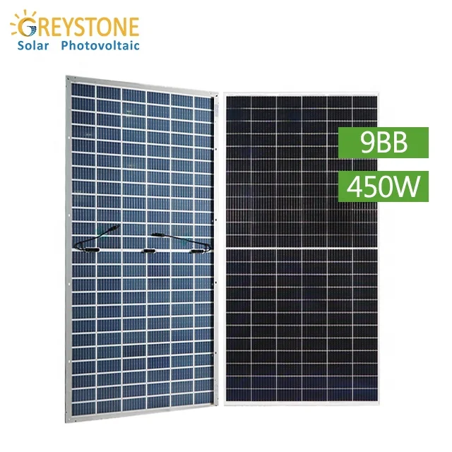 GREYSTONE 450W PV mono 144 cells bifacial solar panel in stock for home system
