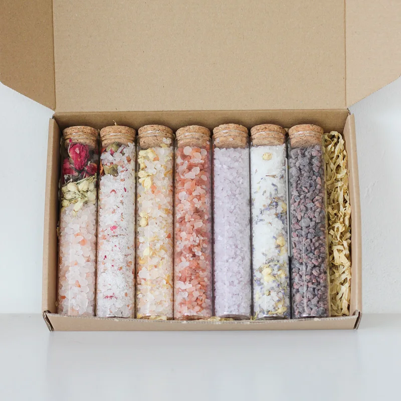 Низкий минимальный заказ бесплатные образцы расслабляющие отшелушивающие продукты для ухода за кожей органический веганский аромат Соль Мертвого моря соли ванн