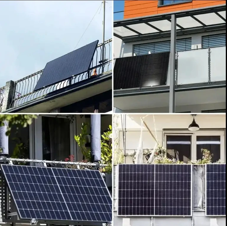 Complete with Home 0.3KW 0.4KW 0.6KW0.8KW 1KW 1.2KW Balkon Solar Set Kit Balcony Garden Solar Energy System