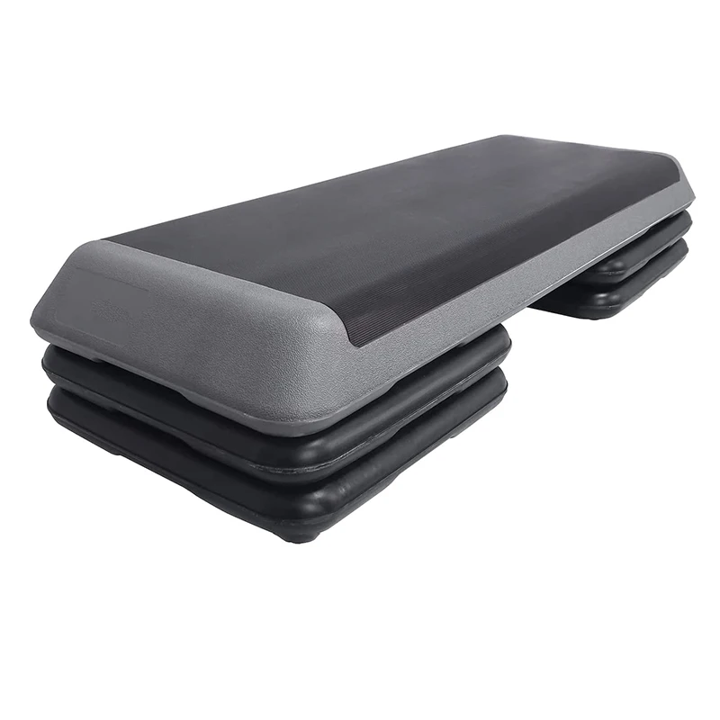 43' 110CM  Adjustable Sports Exercise Aerobic Step Non-Stick & Non-Slip Surface Platforms Fitness Exercise Stepper