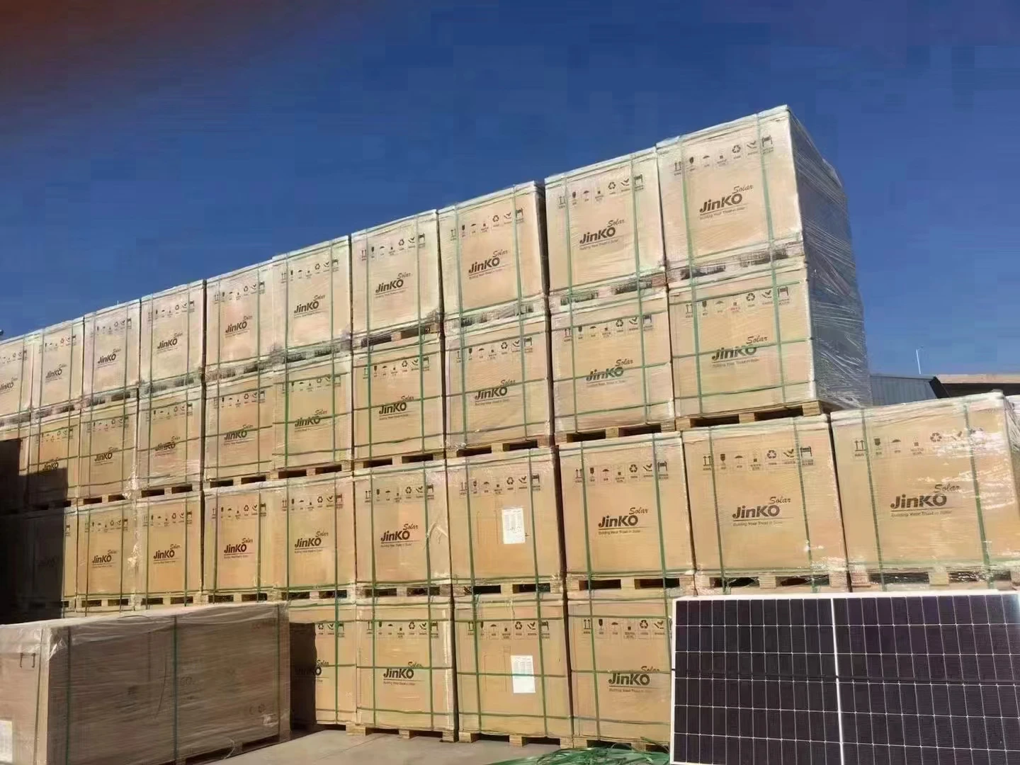 31Pcs 550 Watt Monofacial Solar Panel Cell Plate PV module 21.3% High-Efficiency Monocrystalline Pow ETL  Certified (550W*31Pcs)
