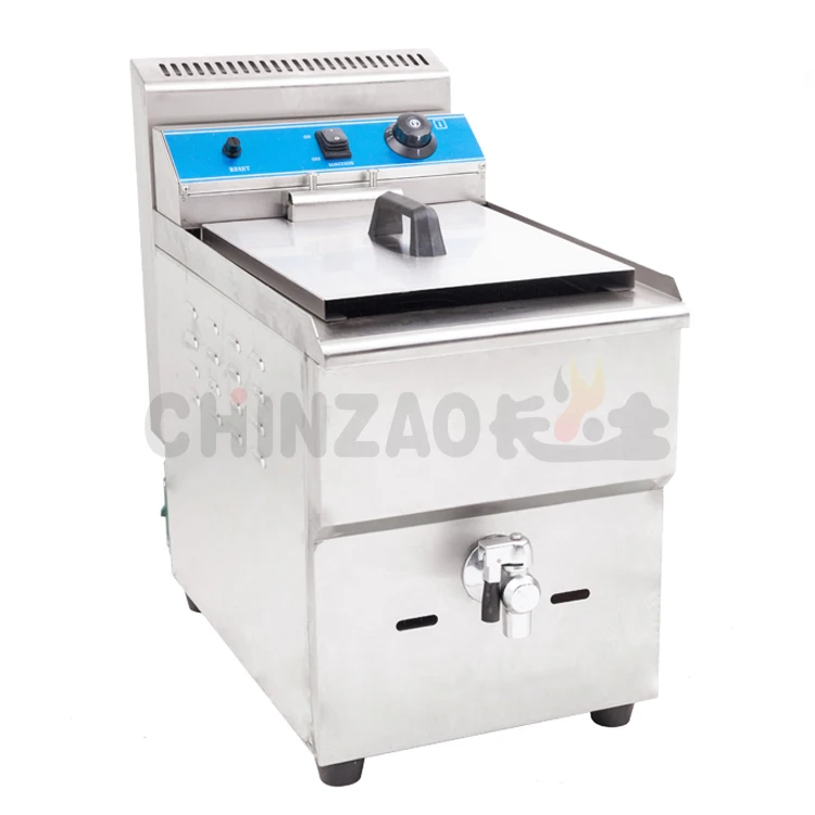 17L Single Tank Gas Commercial Chicken Pressure Fryer Machine