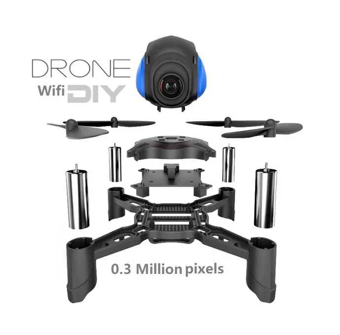 90085 UAV 480P Camera DIY Racing battle toy Mini Quadcopter Versus DRONE WIFI Aircraft Upgraded Version Dazzling LED lights