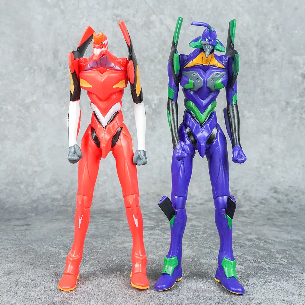 Popular anime characters model toy 6 styles evangelions anime figures collection wholesale collectible toys