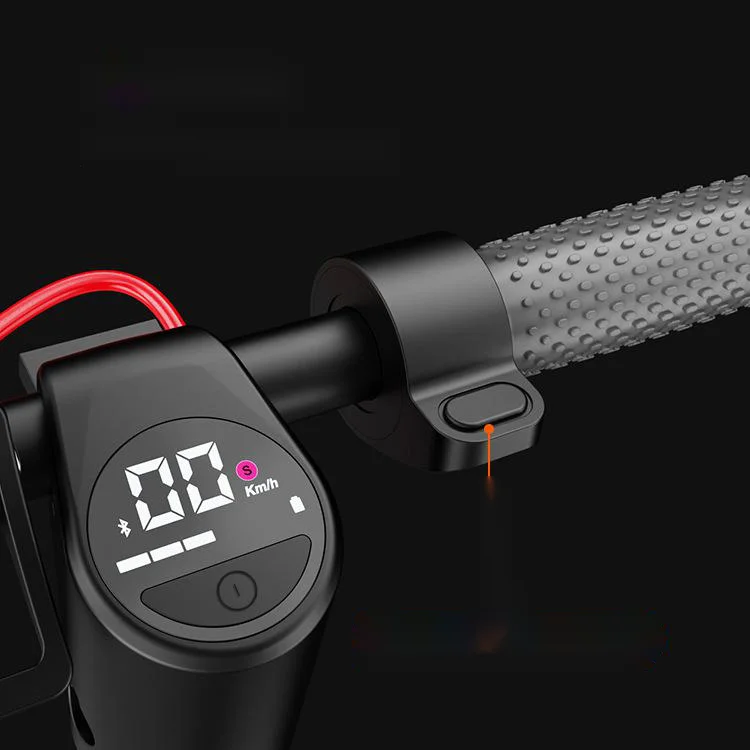 8-inch large wheel aluminum alloy folding electric scooter adult shock-absorbing short-distance scooter 21-24KM