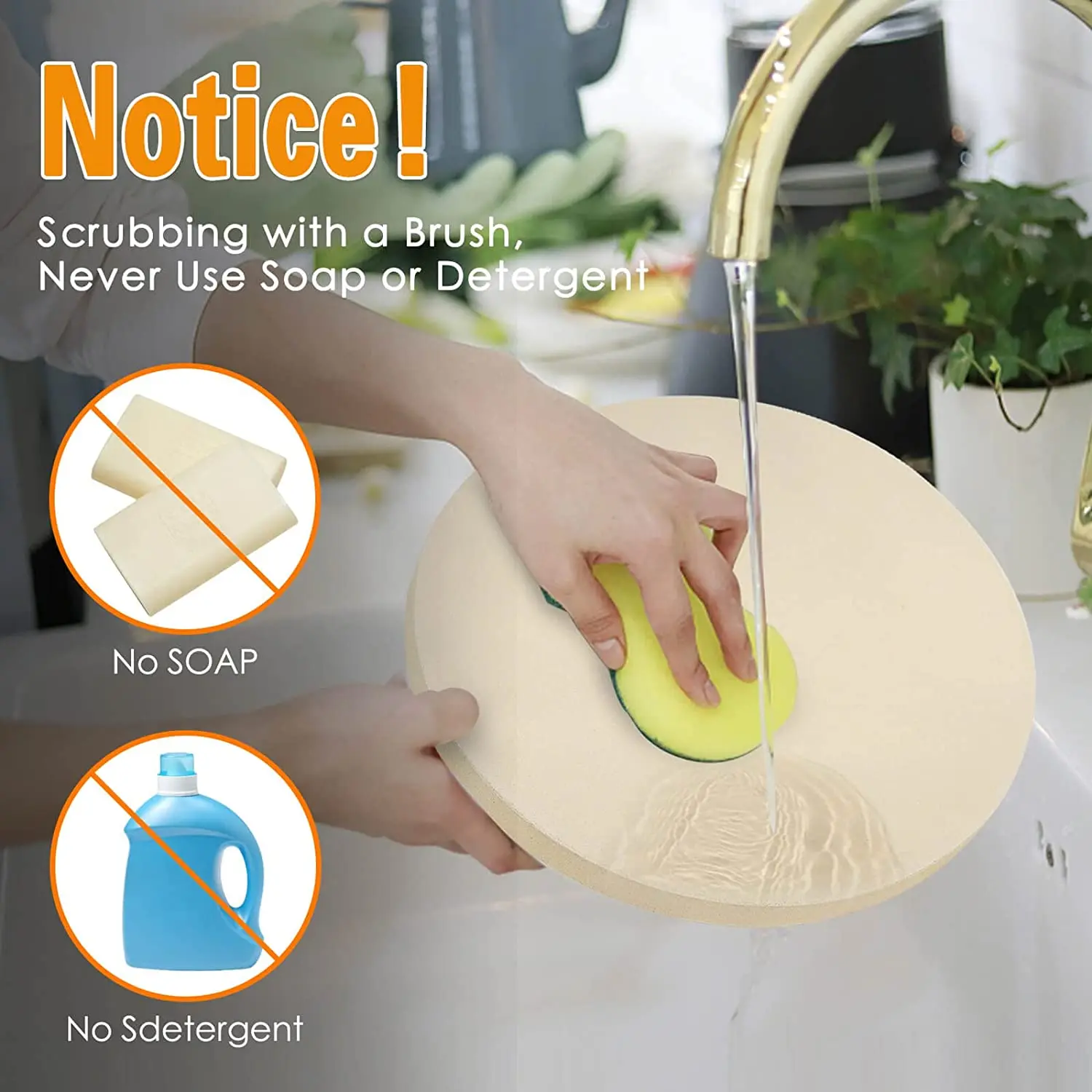 Wholesale 15 inch pizza stone set with pizza dough scraper high quality pizza baking stone.