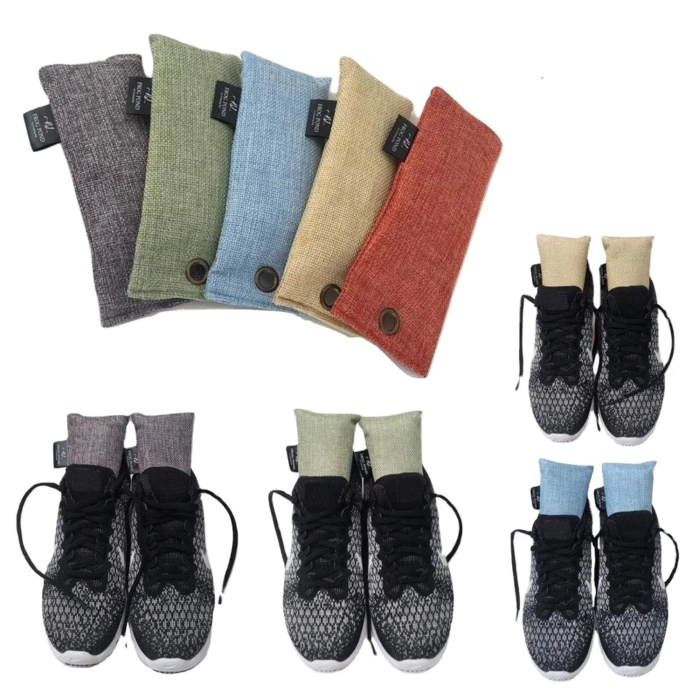 Экологичный Устранитель запахов, увлажнитель, дезодоратор для обуви, активированный бамбуковый уголь