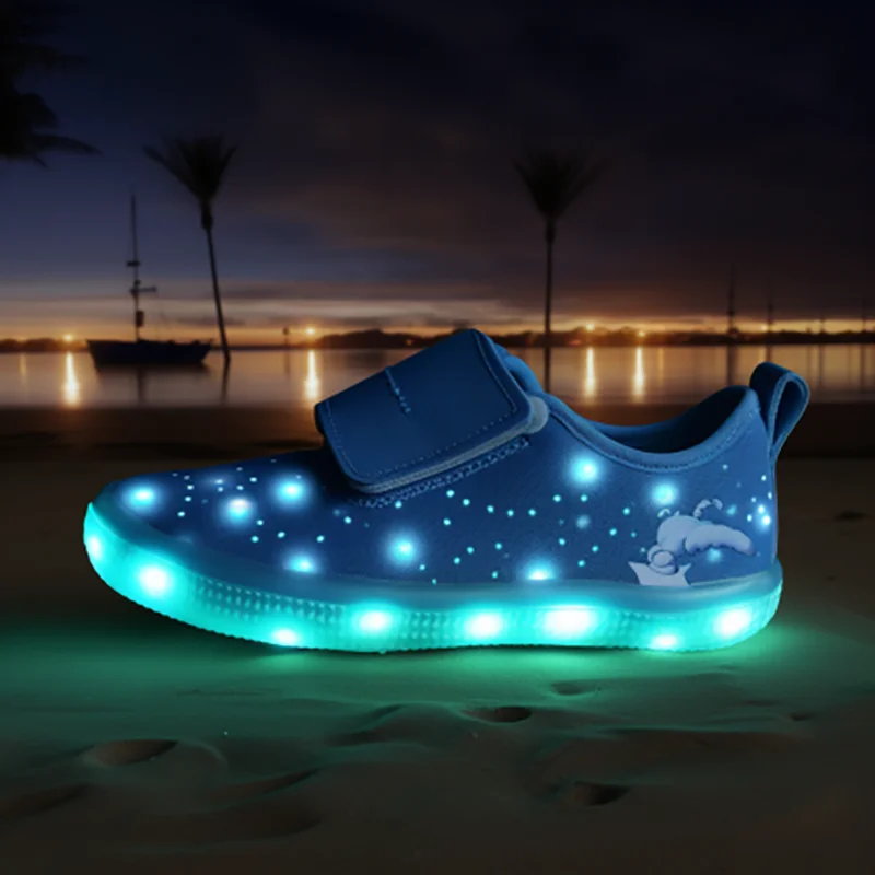 FREE SAMPLE Wholesale Hot Sell Clothing Led Cheap Price No-waterproof Flashing Strip Shoes Light For Kids