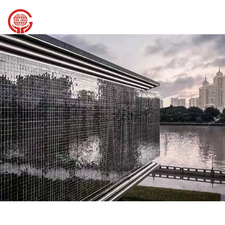 Wind Driven Aluminum Curtain Wall Decoration Outside Wall Curtain