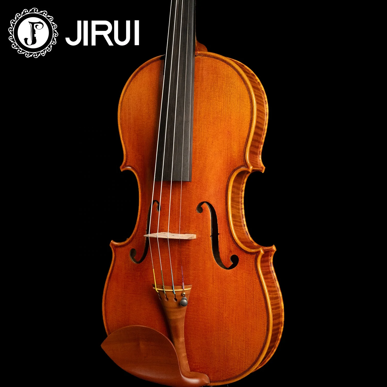 Full-Size Handmade Professional 1/32 -4/4 Violin Top Selling Advanced Flamed Maple with Spruce Face Nice Violin for Performance
