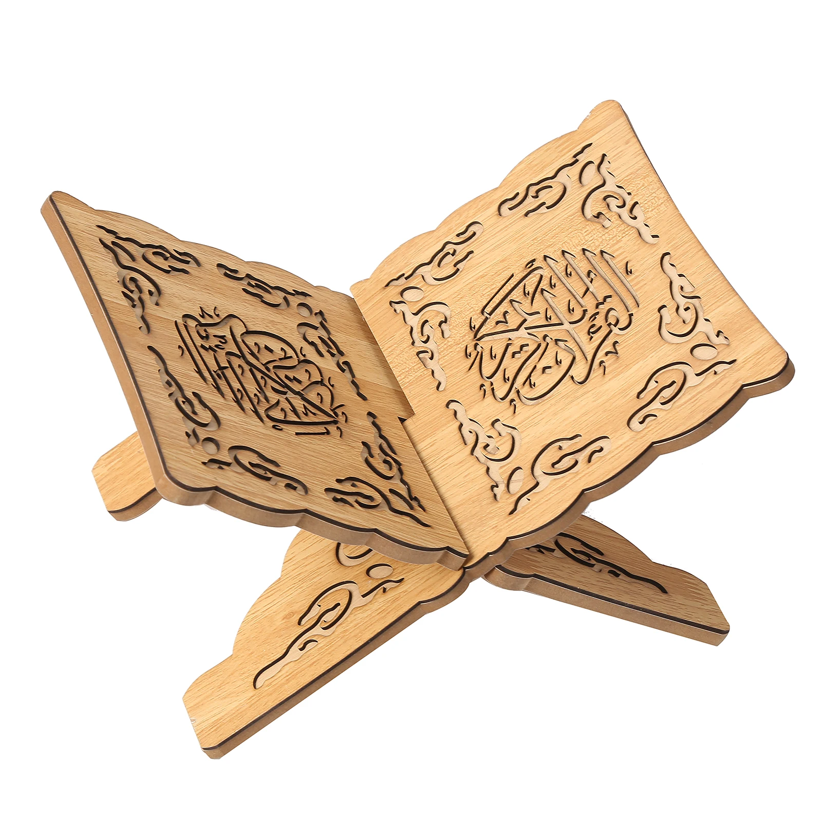 
Ready Stock Wooden Bookshelf Islamic Gift Quran Koran Bookshelf 