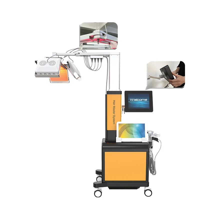 Laser Hair Growth Machine For Anti Hair Loss Treatment 256 Pcs Lamp Diode 650nm Laser Regrowth Machine Laser Hair Growth Machine