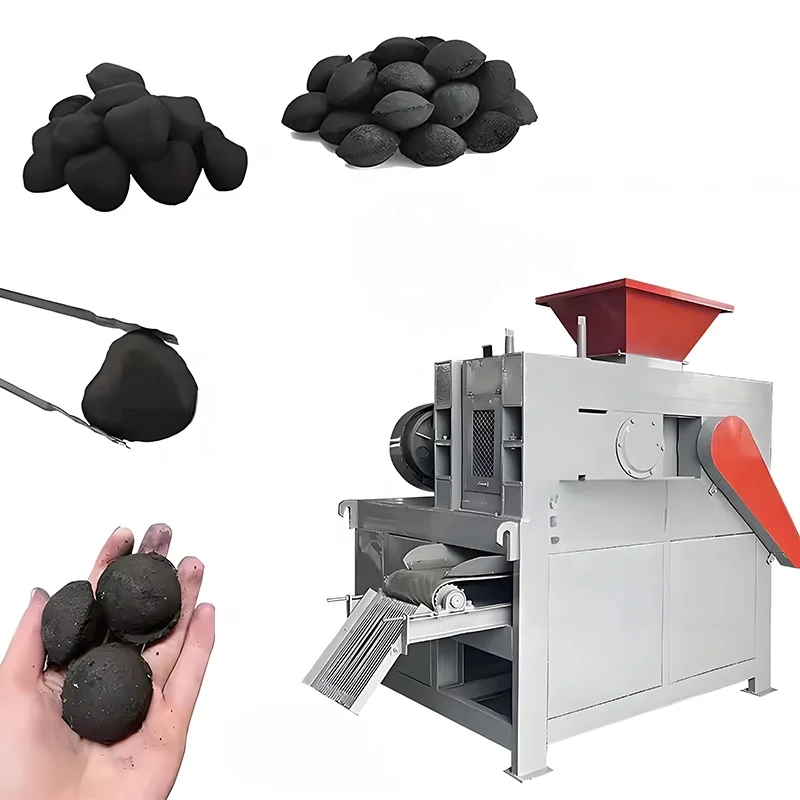 small scale wet dry ball pressing equipment barbecue bbq charcoal briquette press making machine price