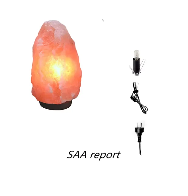 Австралийский розовый кристалл SAA 2-3 кг, Гималайская солевая лампа