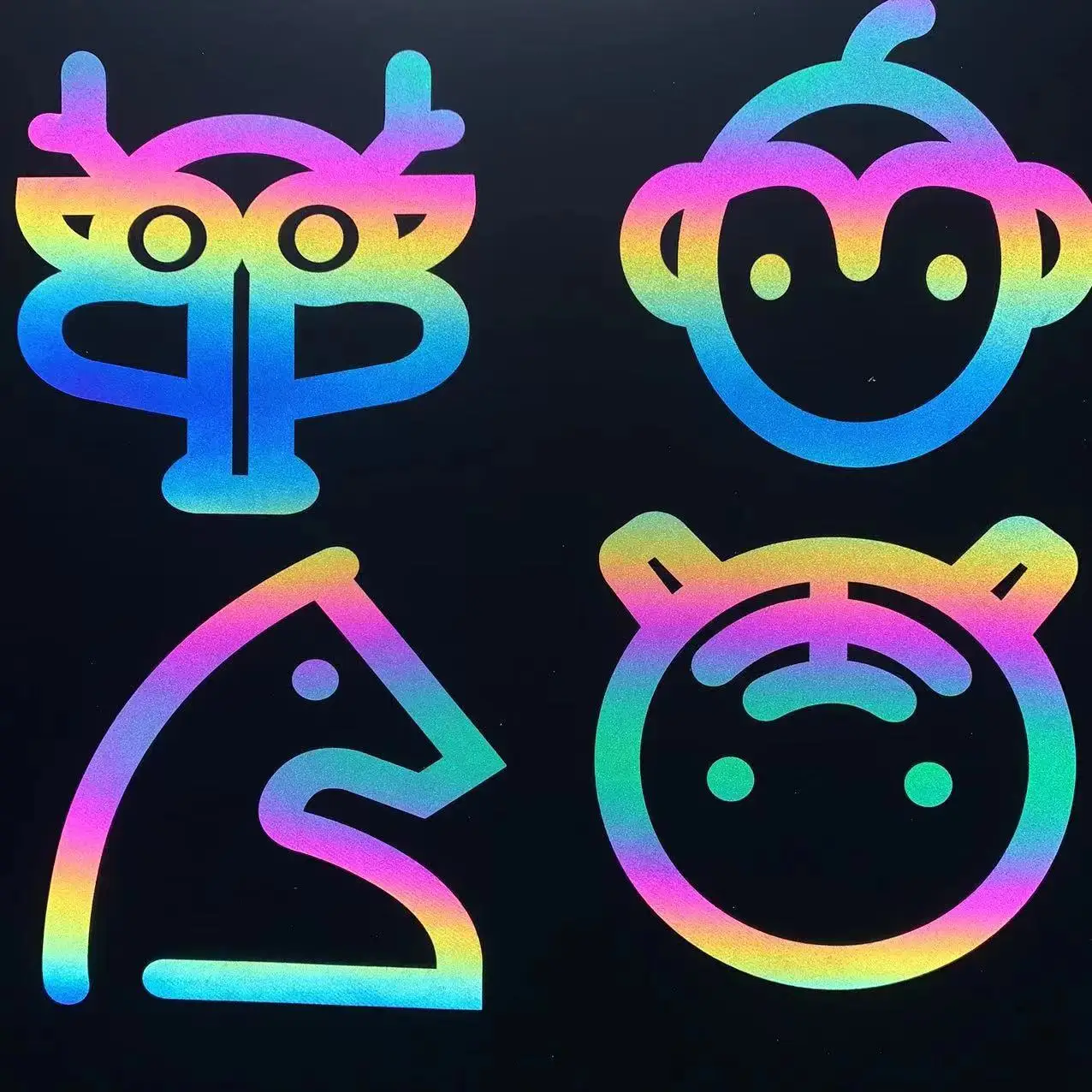 Wholesale Custom Color HTV Transfer Designs Reflective Material Heat Transfer Vinyl Rolls