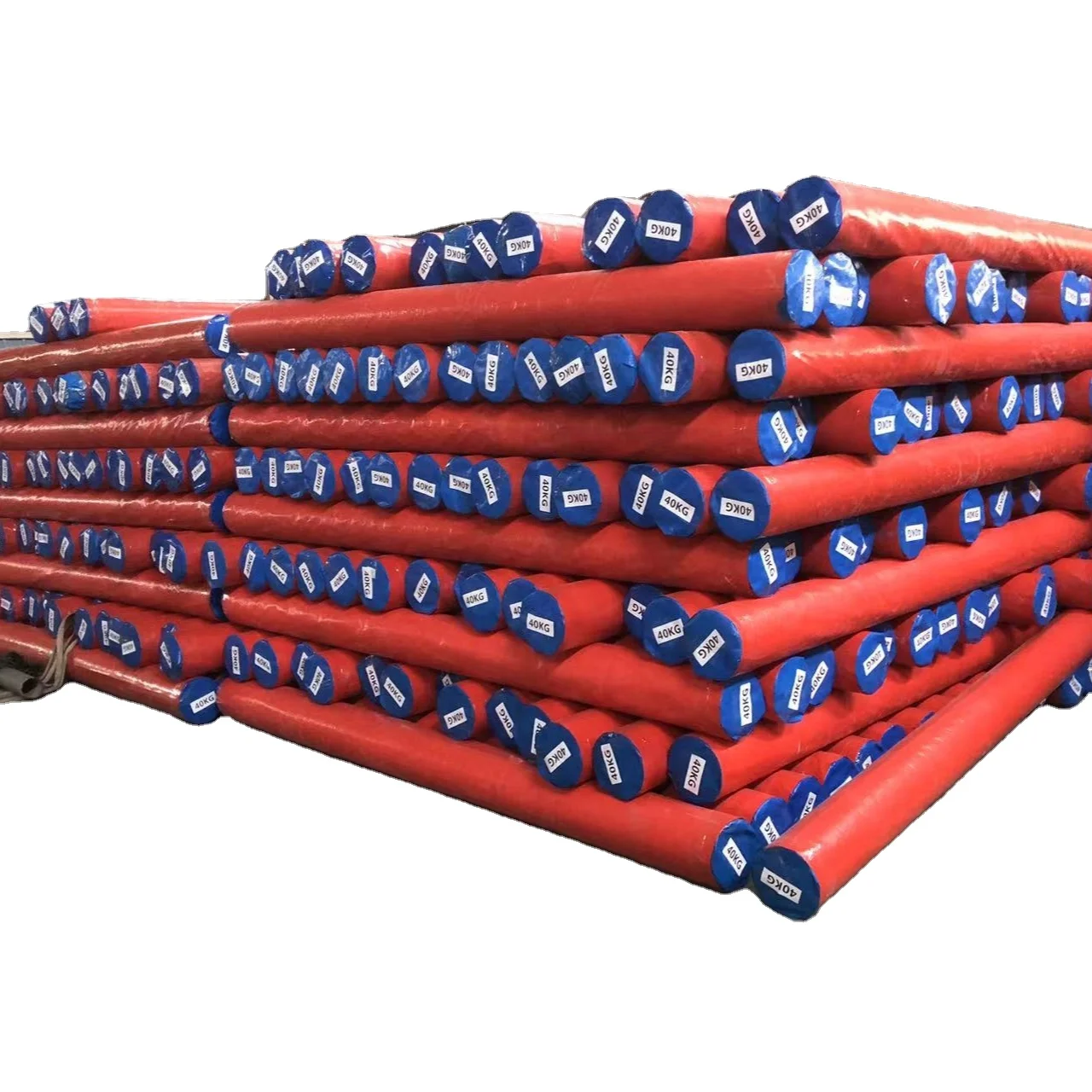 MILLION 2*100M blue and orange 150GSM manufacturer professional poly woven tarp rolls Philippines