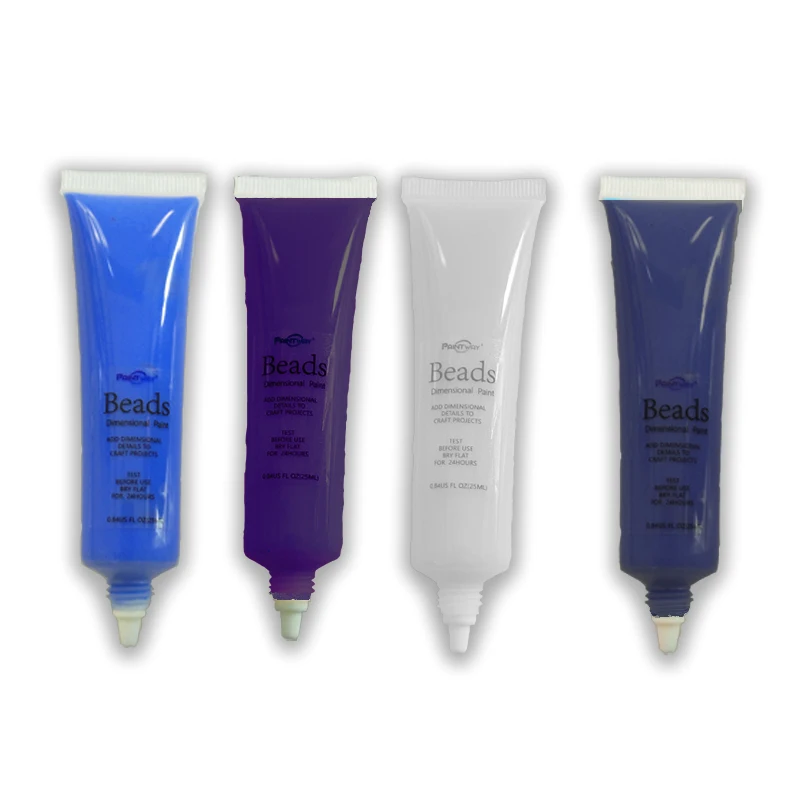 Wholesale Gel Bead Fabric Paint Art Supplies Non Toxic Paints for Adult Kids Painting on Rocks Crafts Canvas Wood Fabric Stone