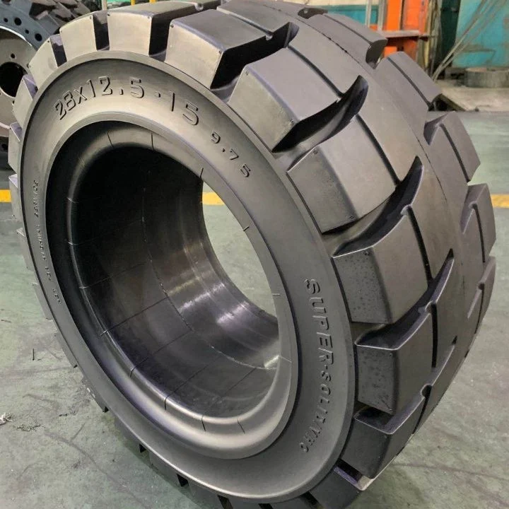  Сплошные шины для вилочного погрузчика 28x12 5-15 высококачественные