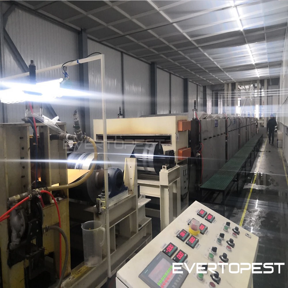 Aluminum Coil Roller Color Coating Metal Machine Production Line bread machine production line