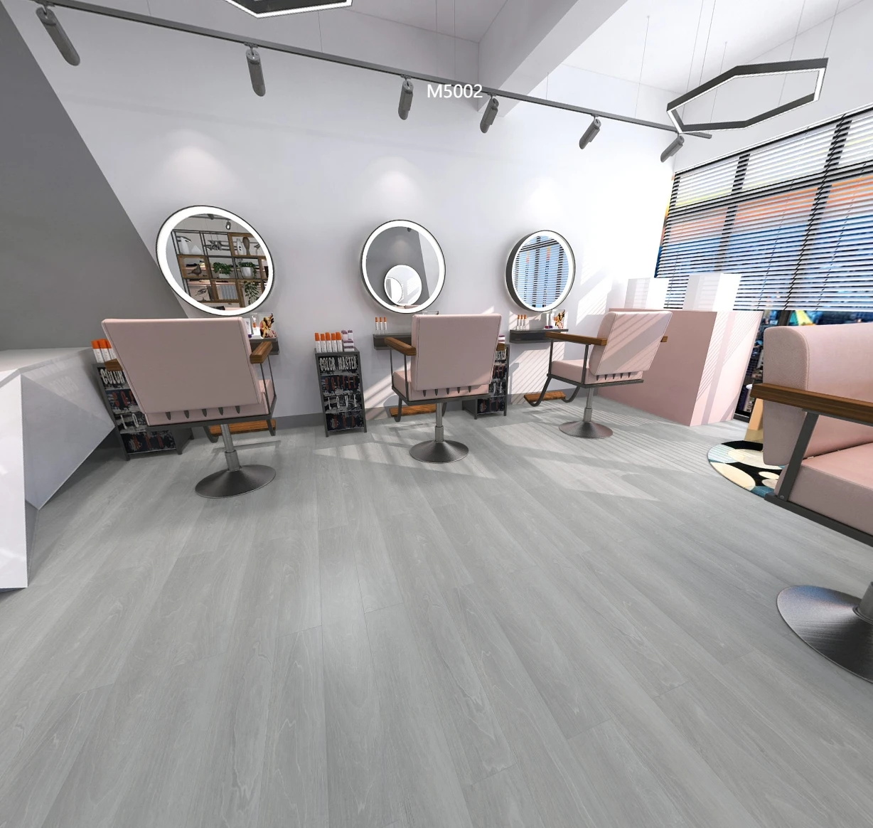 American Glossy White Laminate Flooring Waterproof Laminate Pvc Vinyl Flooring Parquet Waterproof Laminate Flooring