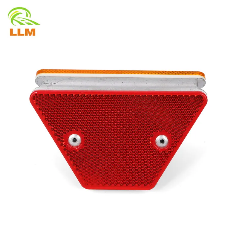 Roadway Delineator Manufacturer Price White Reflective Plastic Roadside Markers Highway Guardrail Reflectors Traffic Delineators